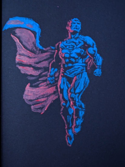 Superman Painting