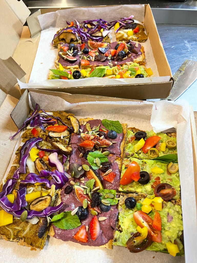 GF Vegan Skinny Pizza