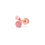 Thumbnail: pink cherry blossom flower ear stud side view