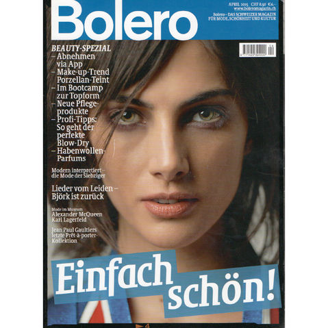 2015/04 Bolero Magazine cover