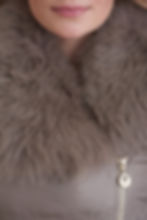 зимняя женская куртка, пальто Scanndi finland DW1808 (бежевый)