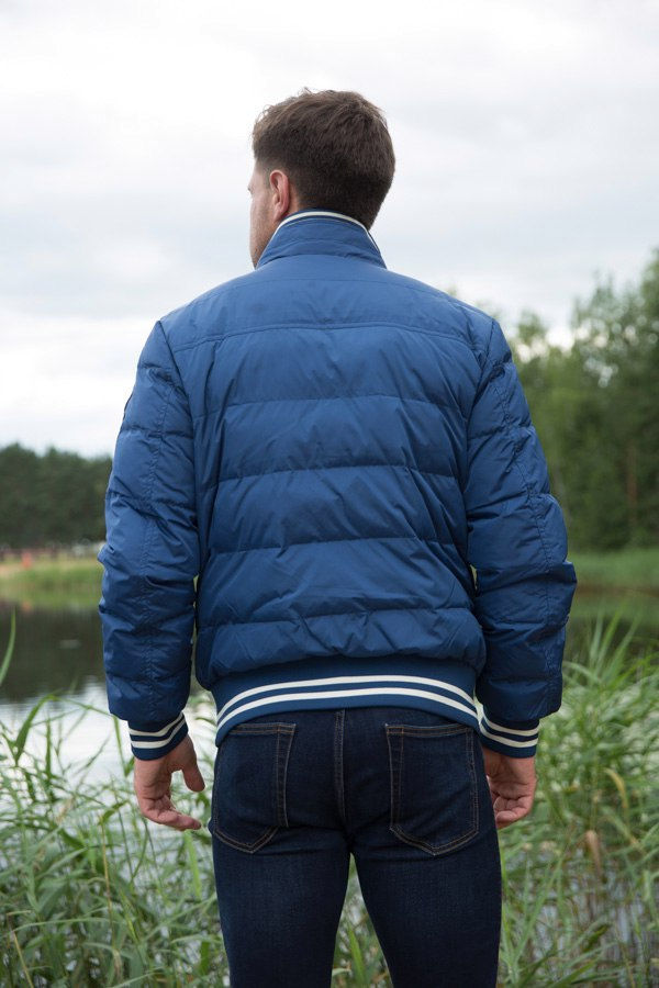 Миниатюра: Мужская осенняя куртка Scanndi finland CM2879 синий