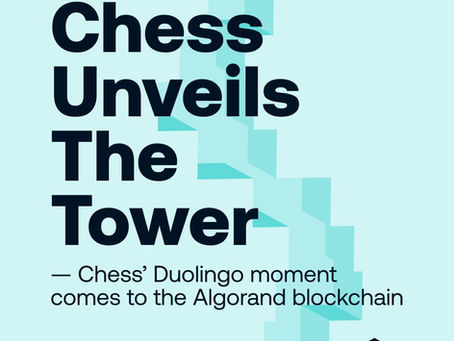 ブロックチェーンを利用したロイヤリティ・プログラム：アルゴランドがワールド・チェスのザ・タワーを支援