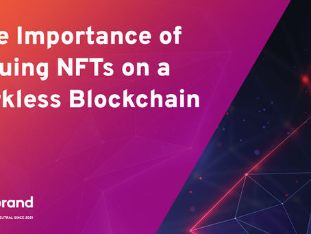 フォークレス(フォークのない)ブロックチェーンでNFTを発行することの重要性