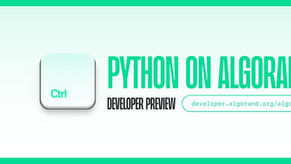 障壁を打ち破る:Pythonとアルゴランドがブロックチェーンを学生にも身近なものに