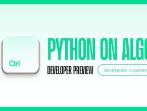 障壁を打ち破る：Pythonとアルゴランドがブロックチェーンを学生にも身近なものに