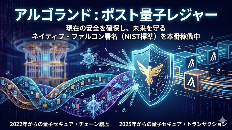 アルゴランド・ポスト量子レジャー(台帳)