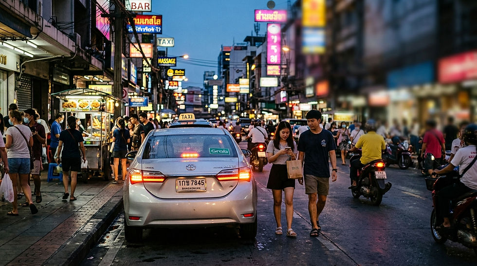 Grab vs. Bolt in Bangkok: Which Rideshare App Actually Works Better