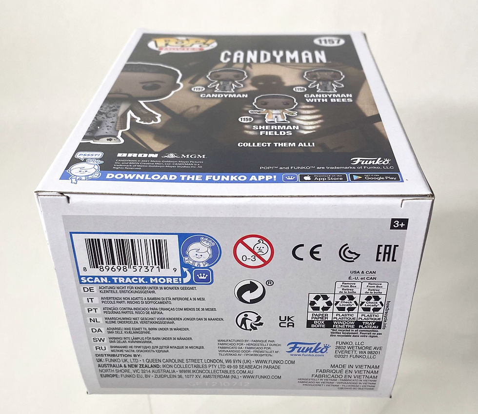 Thumbnail: Candyman Funko Pop! Movies Horror Vinyl Figure #1157 UPC