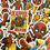 Thumbnail: 50pc Marvel Deadpool & Wolverine Phone Laptop Skateboard Sticker Pack