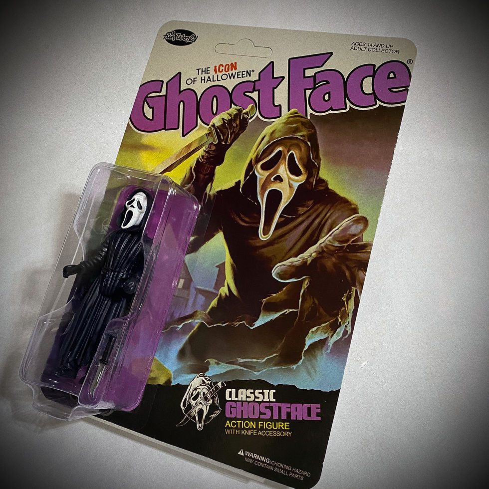 (Unpunched) Ghost Face Classic Action Figure - Previews Exclusive front Picture