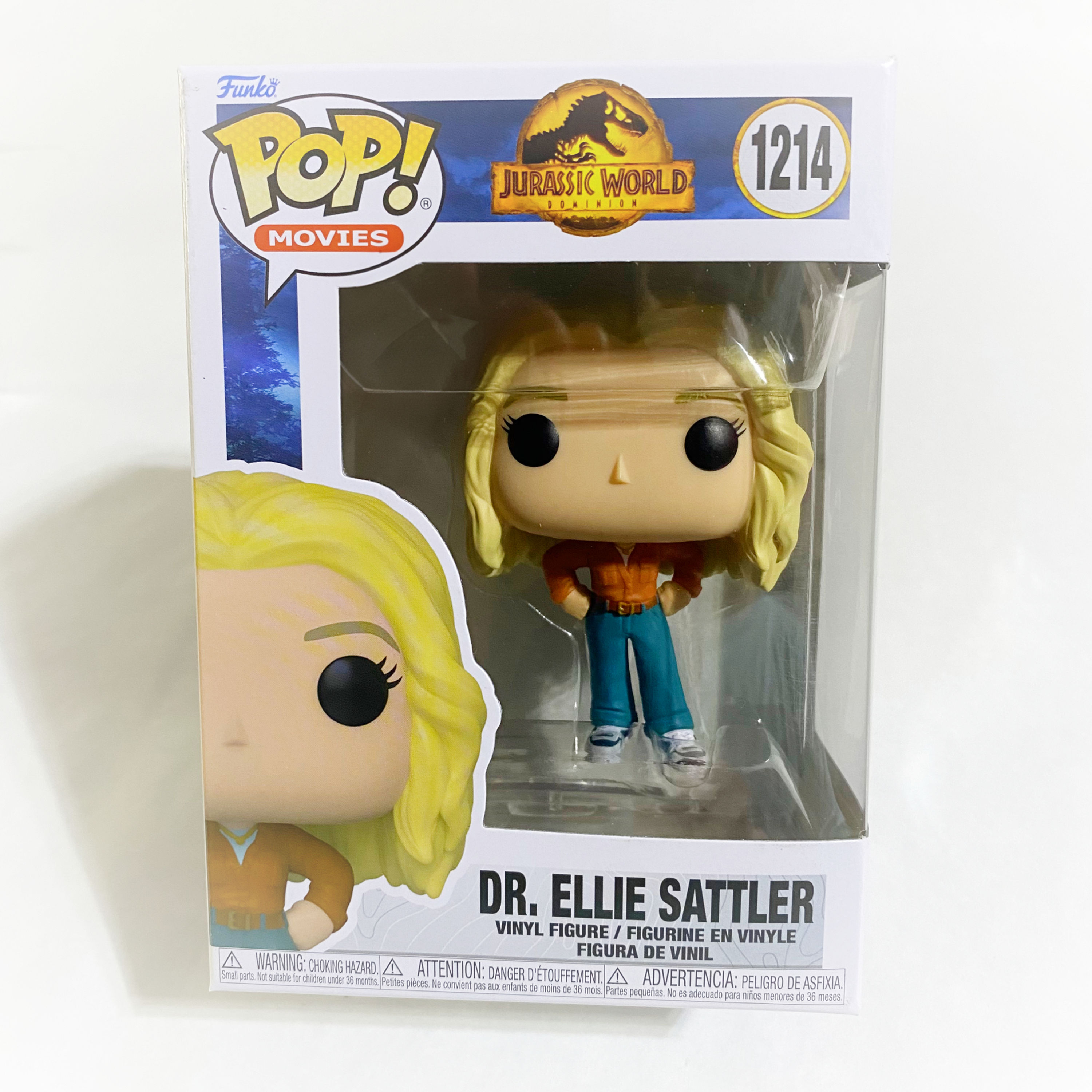 Jurassic World Dr. Ellie Sattler Funko Pop Vinyl Figure #1214