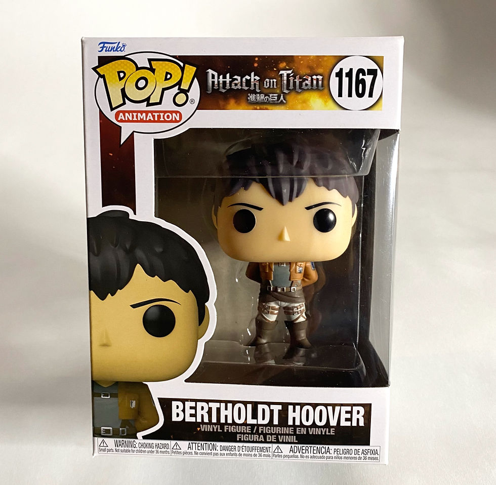 Attack on Titan Bertholdt Hoover Funko Pop! Vinyl Figure #1167