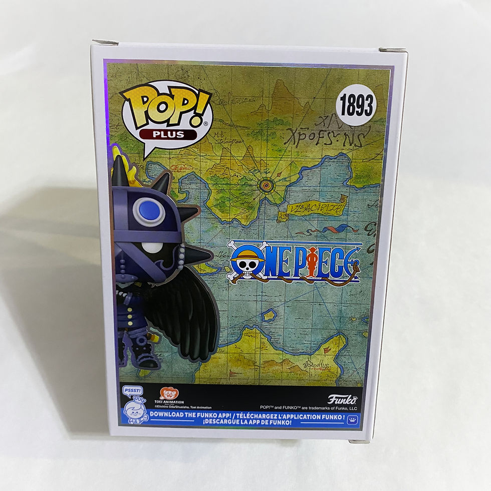Thumbnail: One Piece King Funko Pop! Vinyl Figure Plus #1893 Back