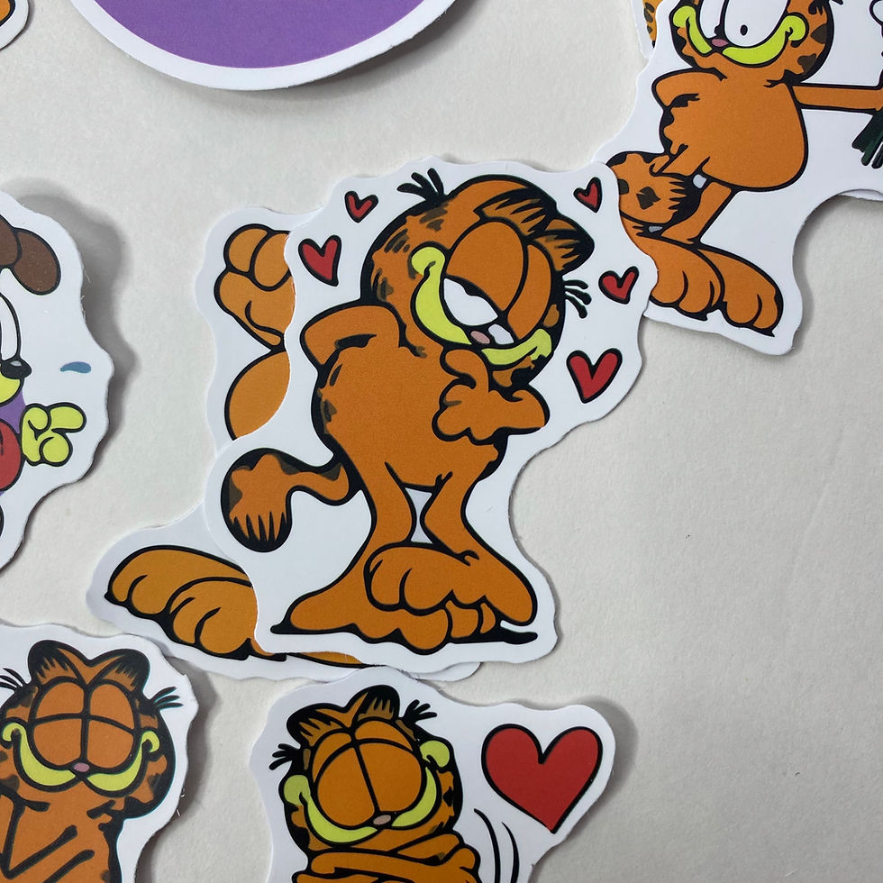 Thumbnail: 50pc Garfield Sticker Bomb Pack for Notebooks Phones