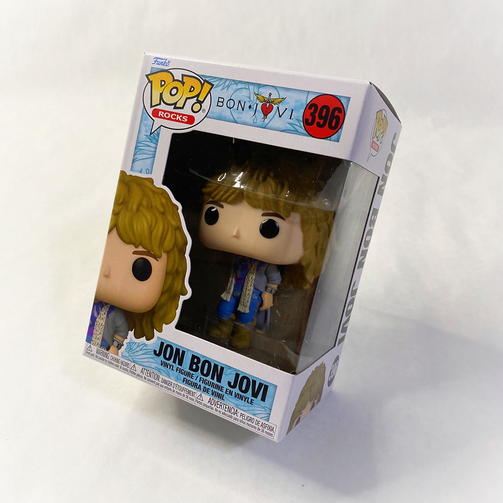 Bon Jovi 1980's Jon Bon Jovi Funko Pop! Vinyl Figure #396 mint