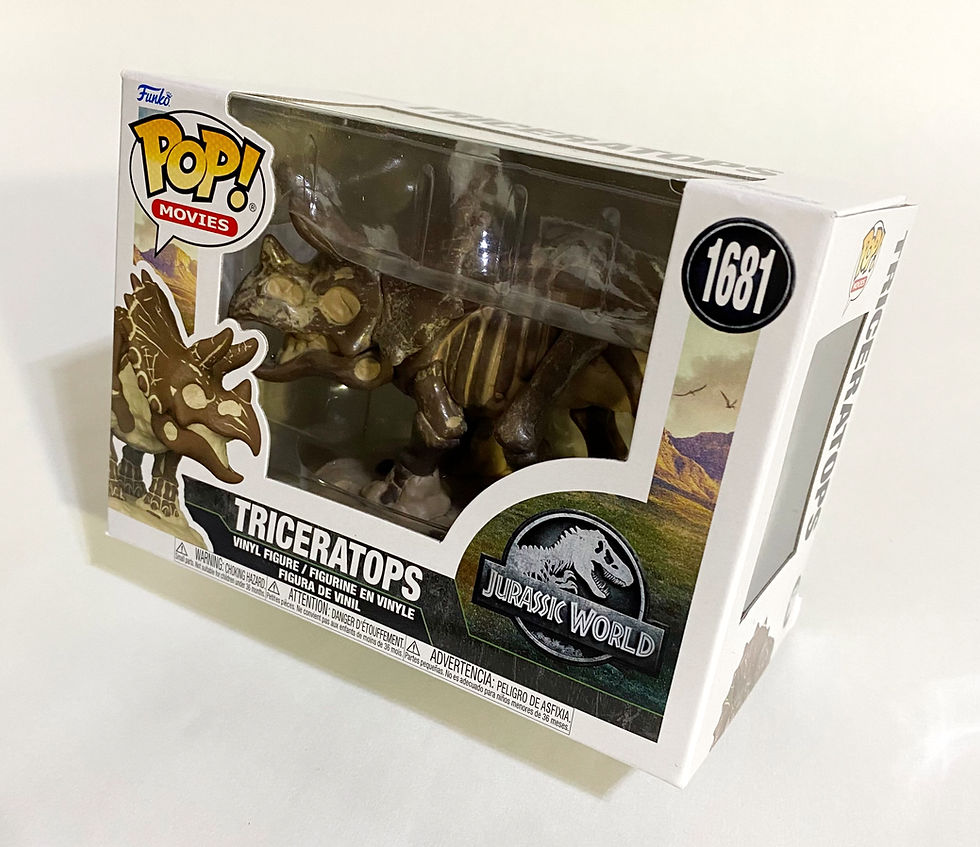 Jurassic Park Fossil Triceratops Funko Pop! Vinyl Figure #1681