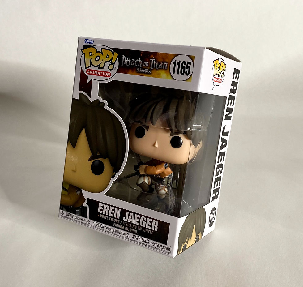 Attack on Titan Eren Jaeger Funko Pop! Vinyl Figure #1165 SIDE