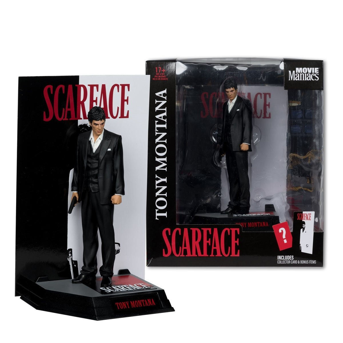 Movie Maniacs Universal W4 Scarface Tony Montana Figure new