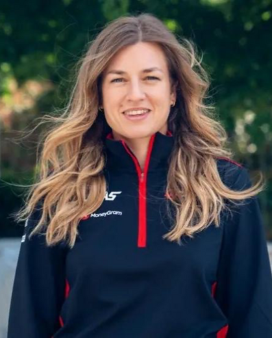 Laura Muller, first female race engineer, haas
