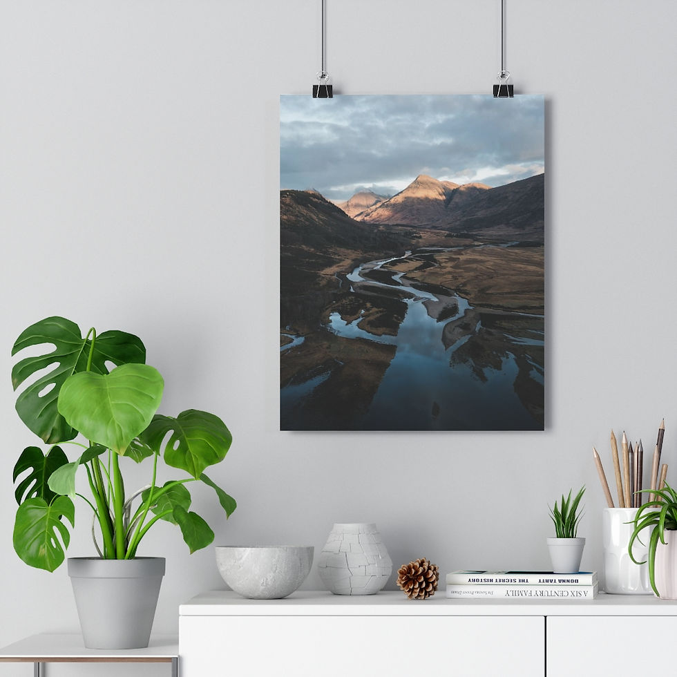 Thumbnail: Giclée Art Print- Scottish Highlands