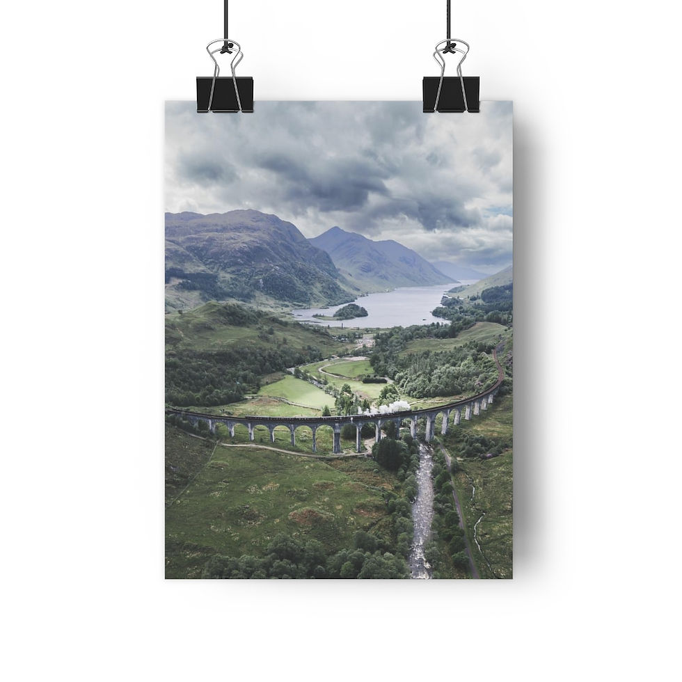 Thumbnail: Giclée Art Print- Glenfinnan Viaduct 2