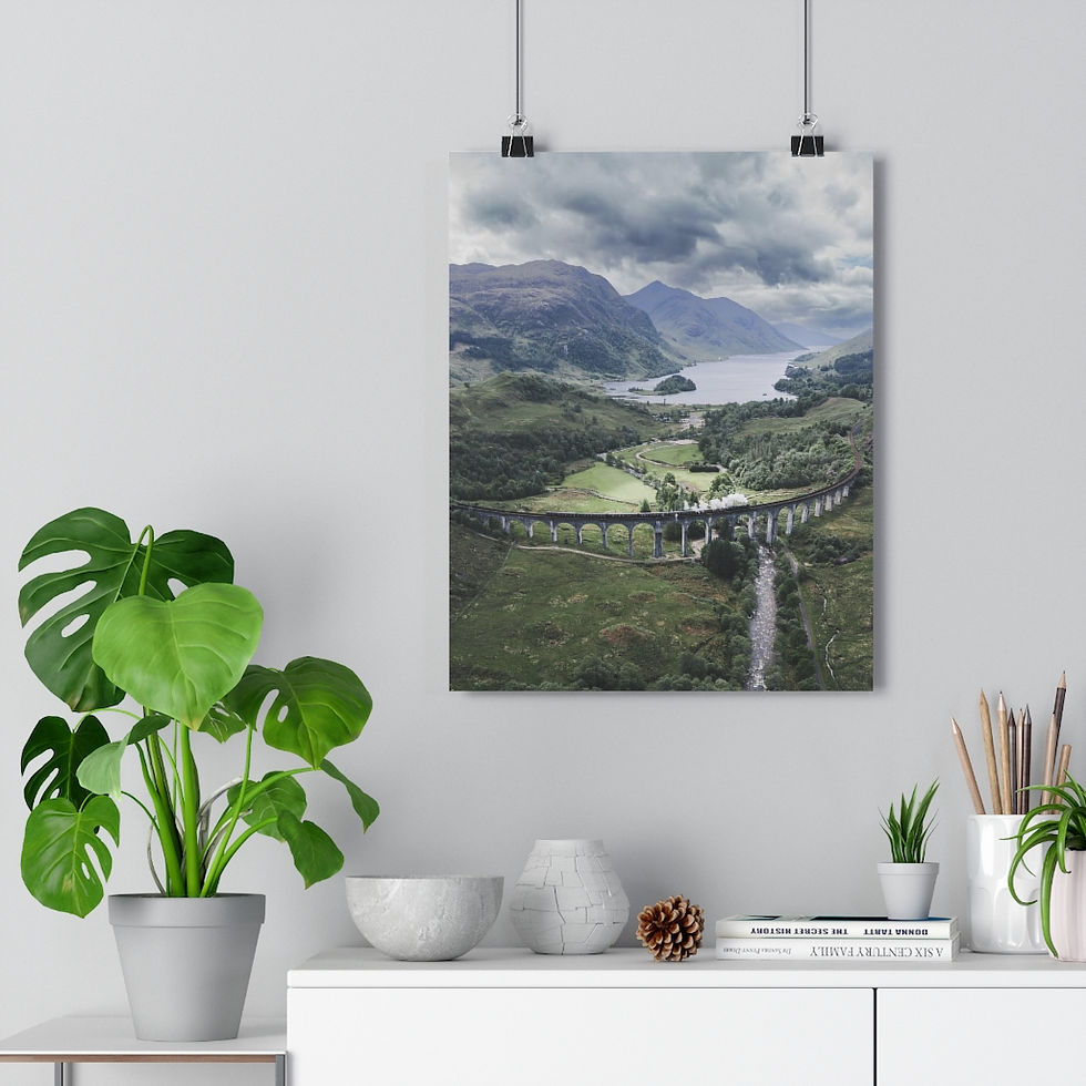 Thumbnail: Giclée Art Print- Glenfinnan Viaduct 2