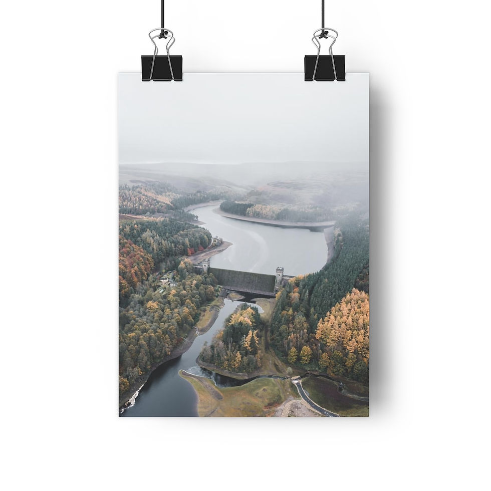 Thumbnail: Giclée Art Print- Howden Dam