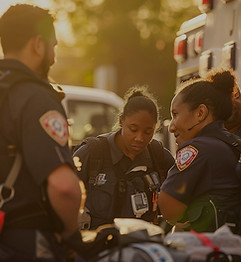 First Responders on the scene