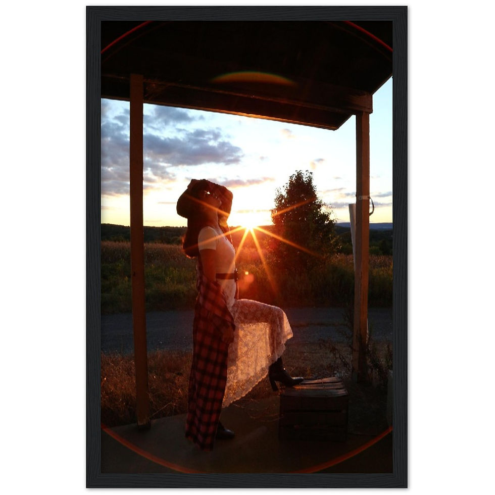 Thumbnail: Cowgirl Sunrise