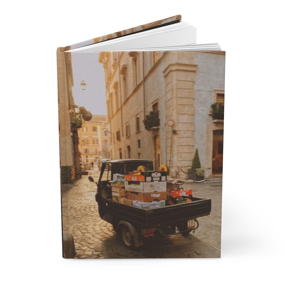 Mornings in Italy Matte Hardcover Journal