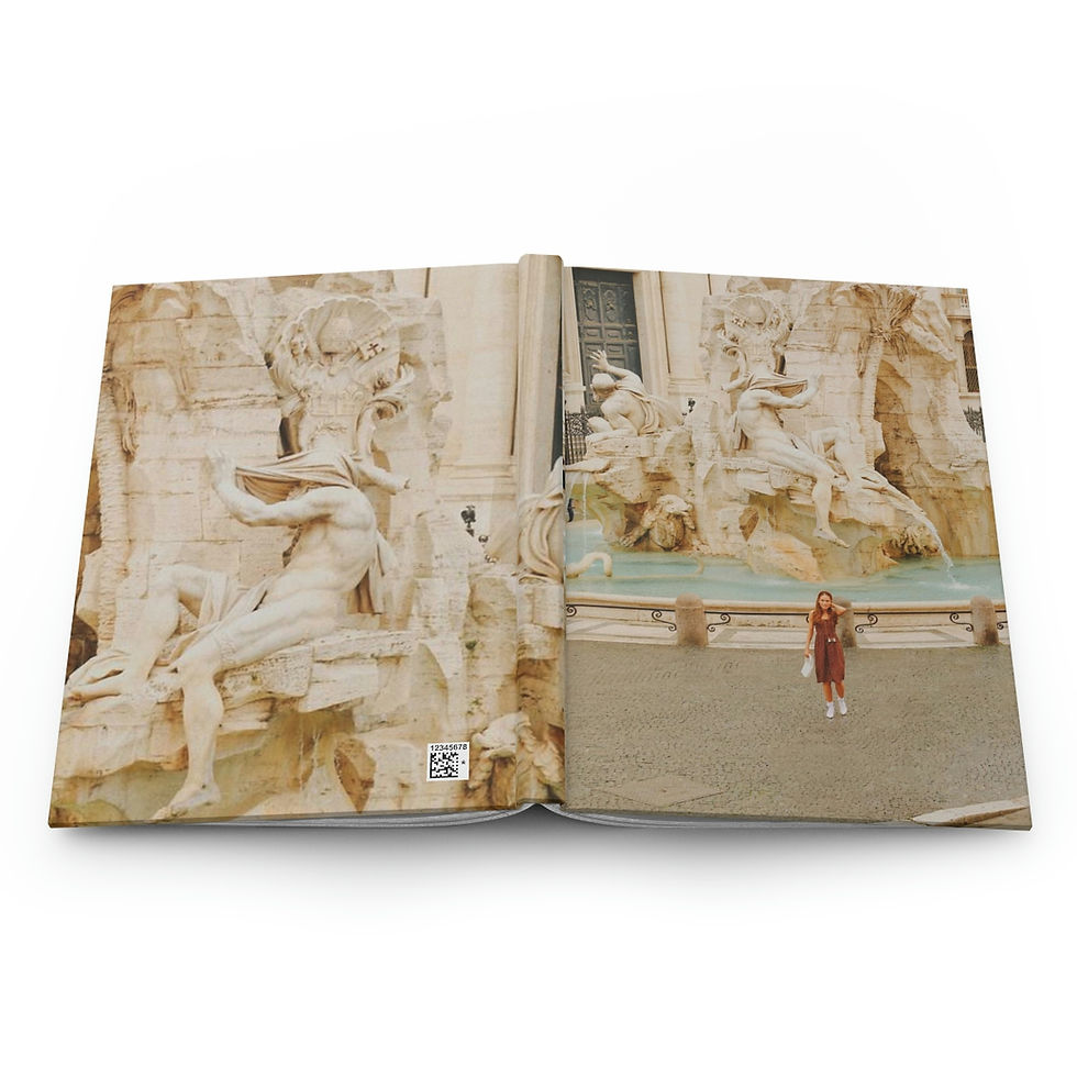 Thumbnail: Roman Holiday Italy Hardcover Journal