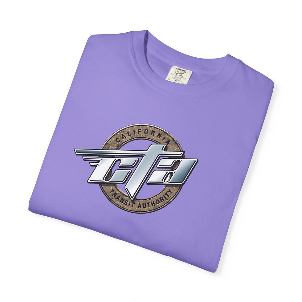 Thumbnail: CTA - California Transit Authority logo Comfort Colors Women's T-shirt