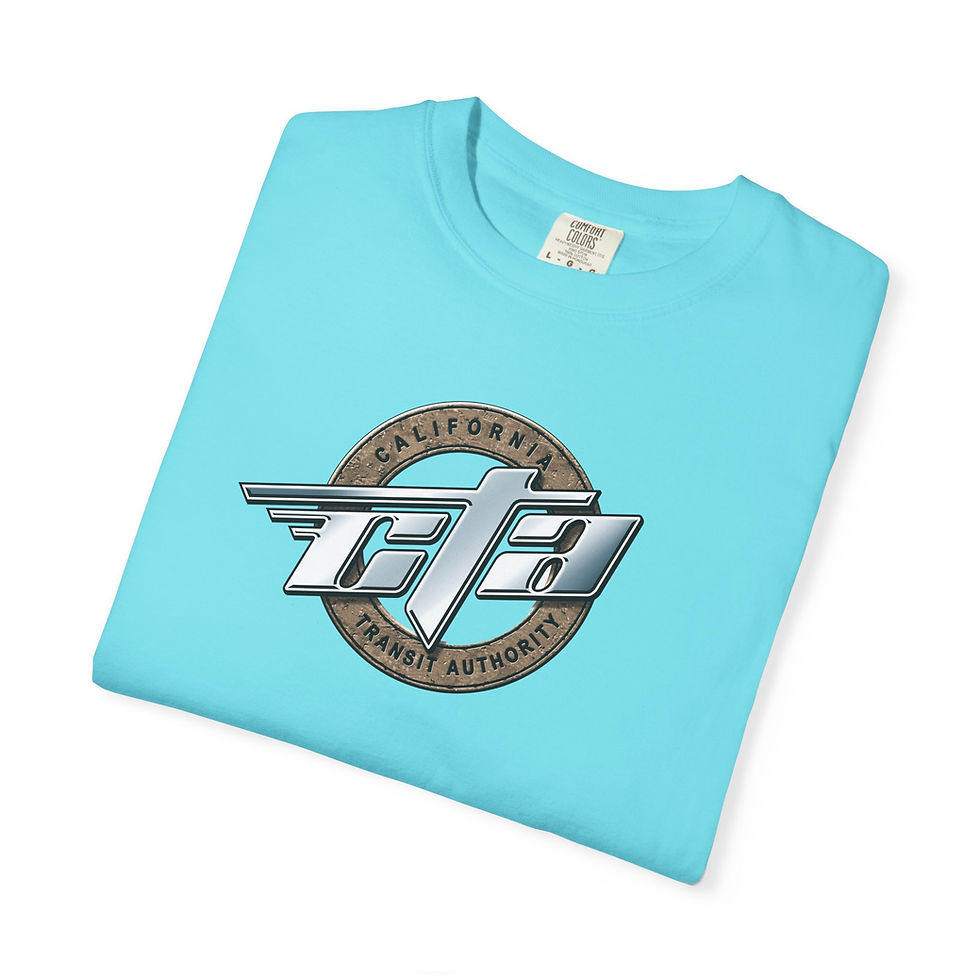 Thumbnail: CTA - California Transit Authority logo Comfort Colors Women's T-shirt