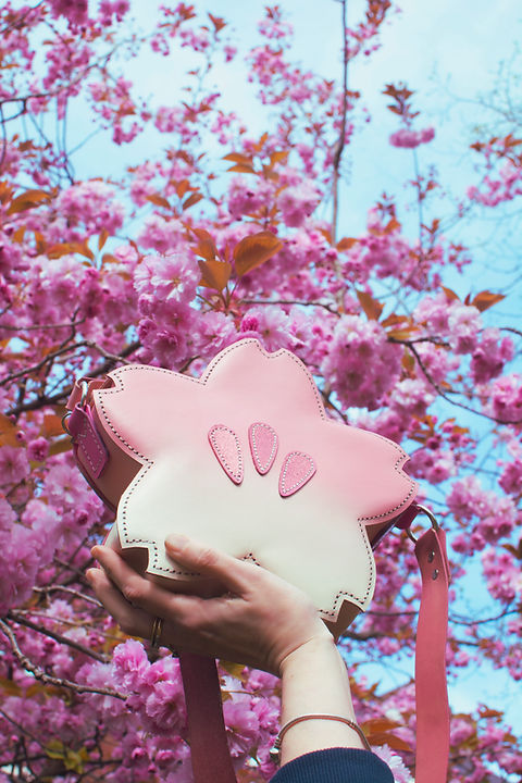 AC Inspired Cherry Blossom Pochette | The Wolf Workshop