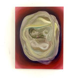 Recorded Face 2021, oil on canvas, 34x44".
