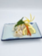 6. HALIBUT SASHIMI