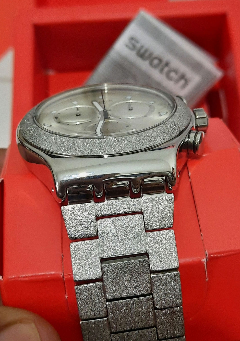 Miniature : Swatch irony Originale, Model Argentée clair, Made in Swiss