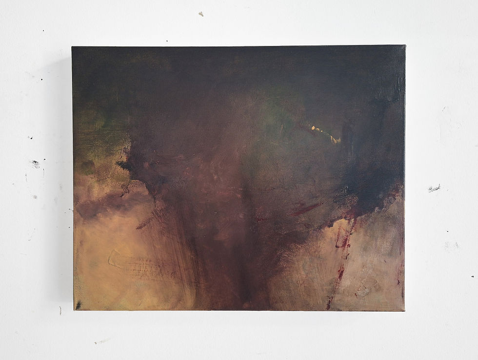 Wane (2026), 40x50cm, acrylic on canvas