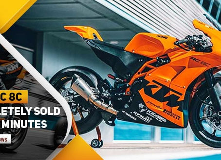 Special-edition KTM RC 8C flies off the shelves in few minutes of premiere