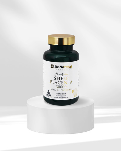Dr.Natural] Beauty skin Sheep placenta 30000 White Glutathione | ASTRAGRACE 