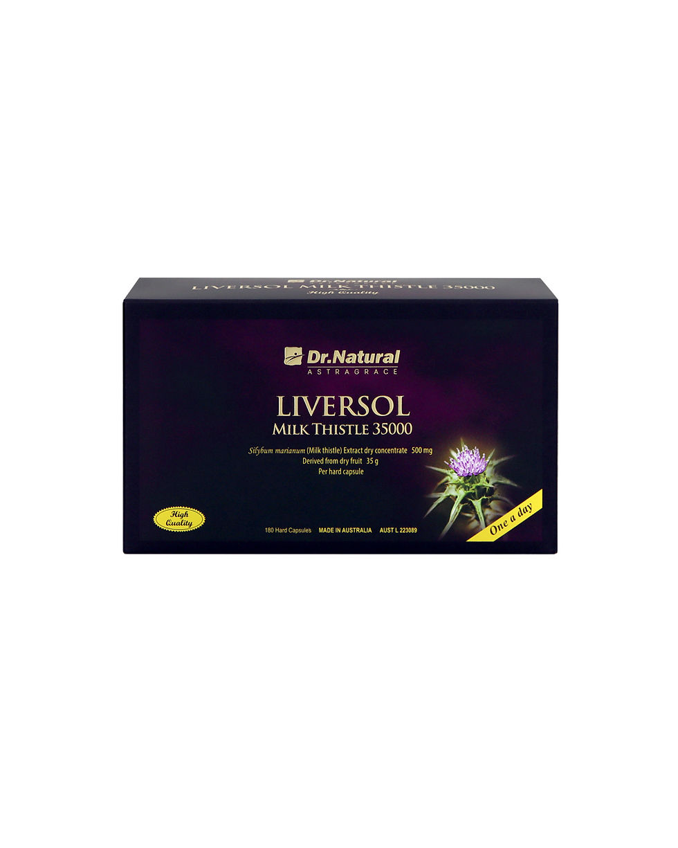 Thumbnail: [Dr.Natural] Liversol Milk Thistle Powder 180's SET (60's x 3ea)