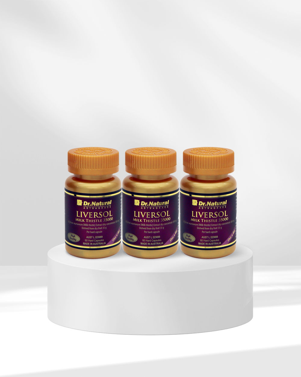 [Dr.Natural] Liversol Milk Thistle Powder 180's SET (60's x 3ea)