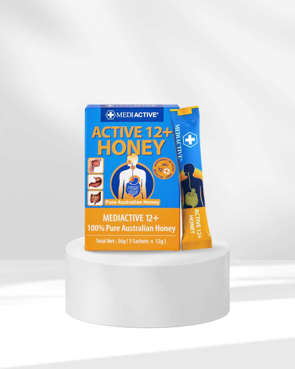 [Mediactive] 12+ Honey 252g (12g Sachets x 3ea x 7pack)