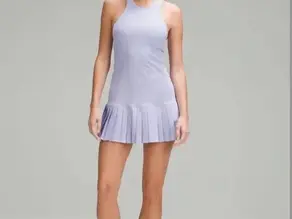 Lululemon Tennis Dress Lavender Pleated Dress on Poshmark