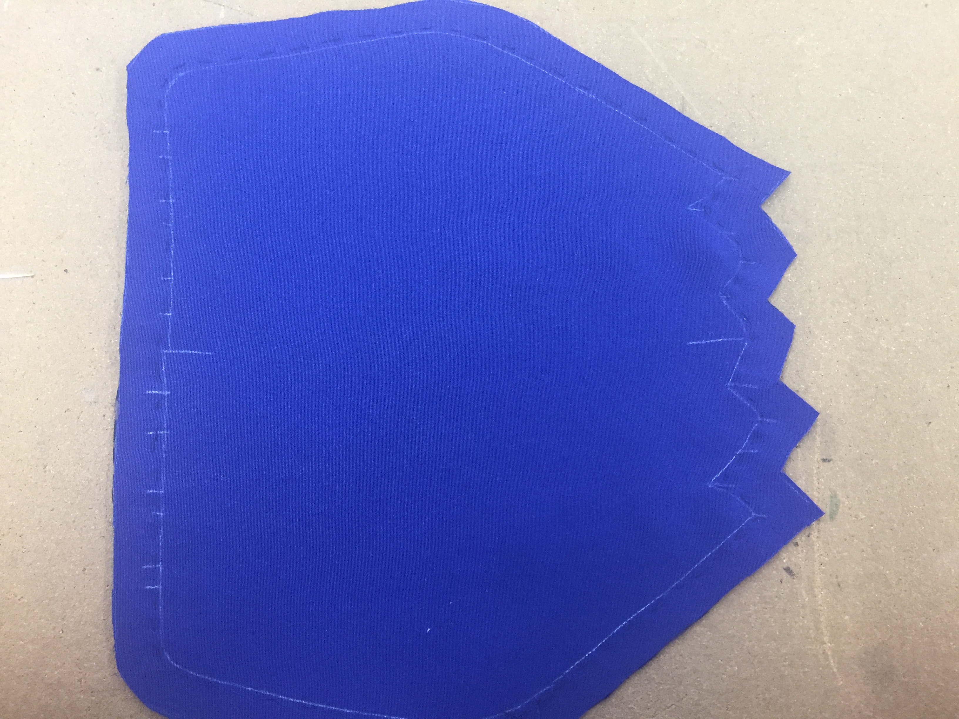 Marking and Cutting the Lining