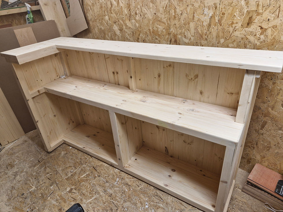 Thumbnail: Home Interior Bar Man Cave Wooden Pub Reception Desk *DESIGN B/C*