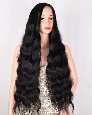 Synthetic Long Wavy Wig