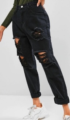 Zaful Black Jeans