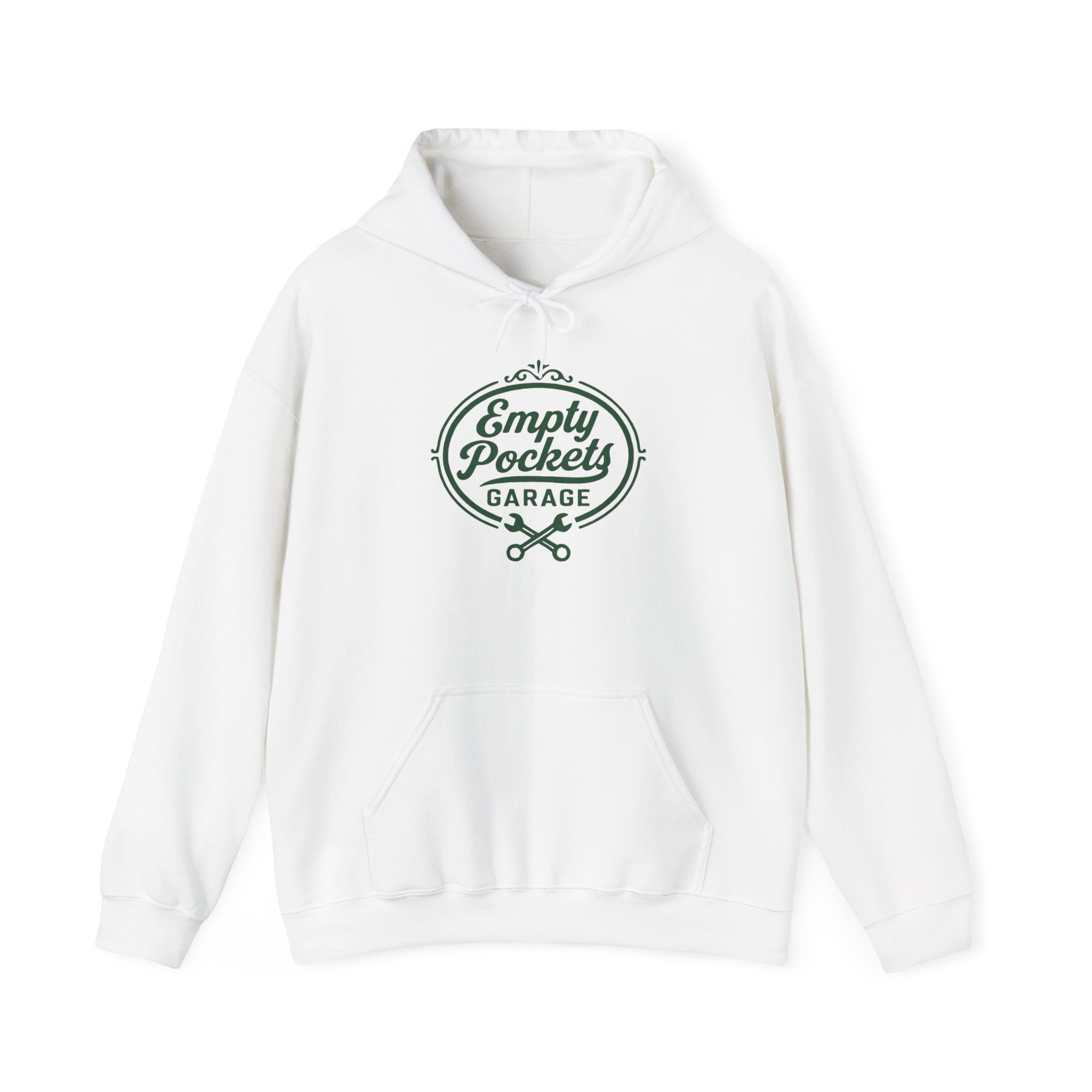 Garage Hoodie – “Empty Pockets Garage” (I’m Broke But Still Proud)